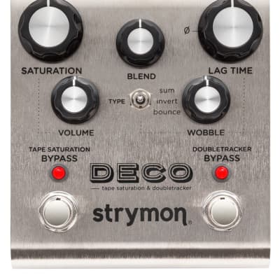 Strymon Deco Tape Saturation & Doubletracker Effects Pedal image 1
