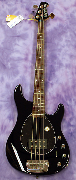 STERLING by MUSIC MAN SB14 ELECTRIC BASS GUITAR (black) | Reverb