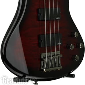 Schecter Stiletto Extreme 4 Bass Guitar - Black Cherry image 10