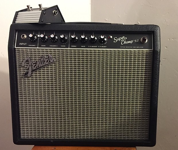 Fender Super Champ X2 Combo w/ Footswitch Reverb
