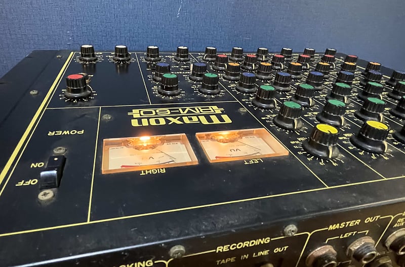 Maxon RM-60 6-Channel Stereo Vintage Mixer 1980s | Reverb