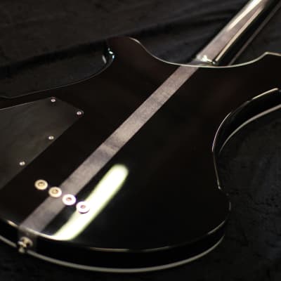 JPG (Josh Parkin Guitars) The Pusher - Bass Through-Neck 4-String Black 2019 Black image 10