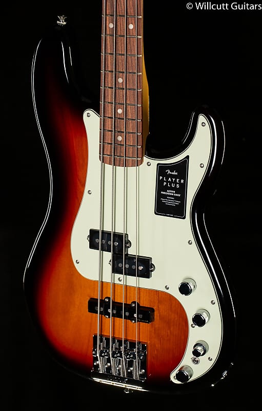 Amazon.com: Fender Player Plus Precision Bass, Olympic Pearl