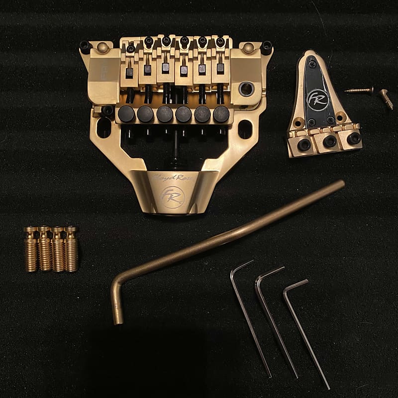 Floyd Rose FRX 2024 - Satin Gold image 1
