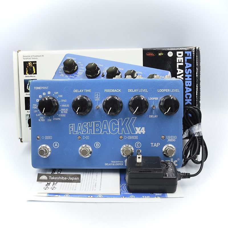 TC Electronic Flashback X4 Delay and Looper Pedal | Reverb