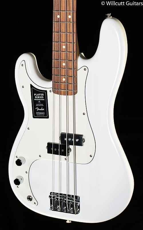 Fender Player Precision Bass Polar White Lefty Bass Reverb 2810