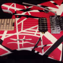 MINT EVH  Red & White Striped series Electric w/ New Hardcase!-Never used!