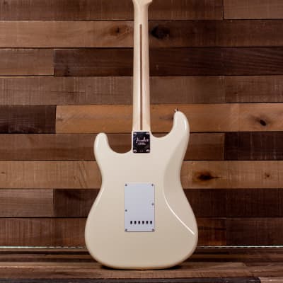 Fender  Eric Clapton Stratocaster, Maple FB, Olympic White image 4