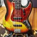 Fender Jazz Bass 1965 Sunburst Unbound Neck w Original Hardware & Case Pre-CBS Excellent Player!