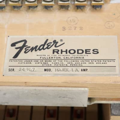 1972 Fender Rhodes Seventy-Three  Mark 1A Electric Piano #50890 image 9