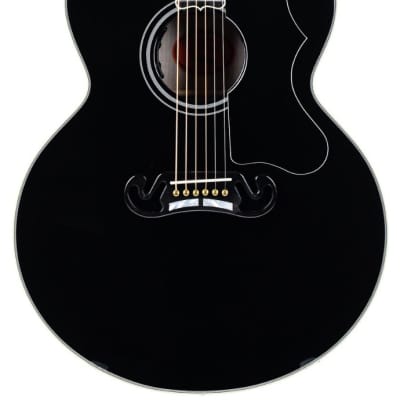 Gibson SJ200 Custom Ebony image 1