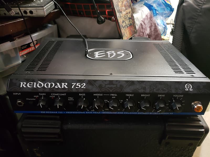 ベース EBS Reidmar 752 EBS Reidmar 752 - EBS Professional Bass Equipment AMPS