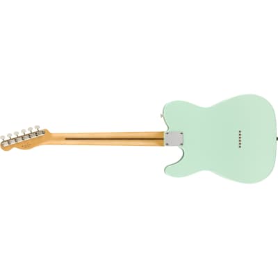Fender Vintera '50s Telecaster Guitar Modified Maple Fingerboard - Surf Green image 5