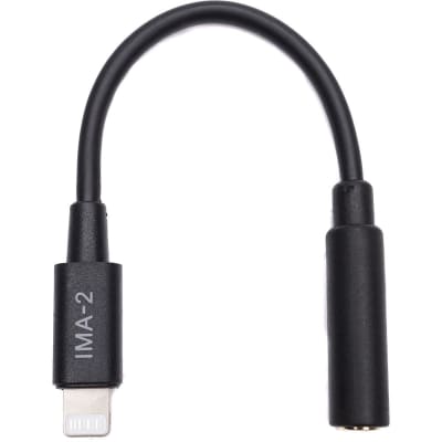 Movo Photo 5.5  IMA-2 Female 3.5mm TRS to Lightning Microphone Adapter Cable image 5
