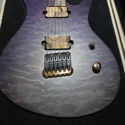 Ronciswall Rs 6 Quilted Maple Purple Burst Pale Moon Ebony Fingerboard image 10