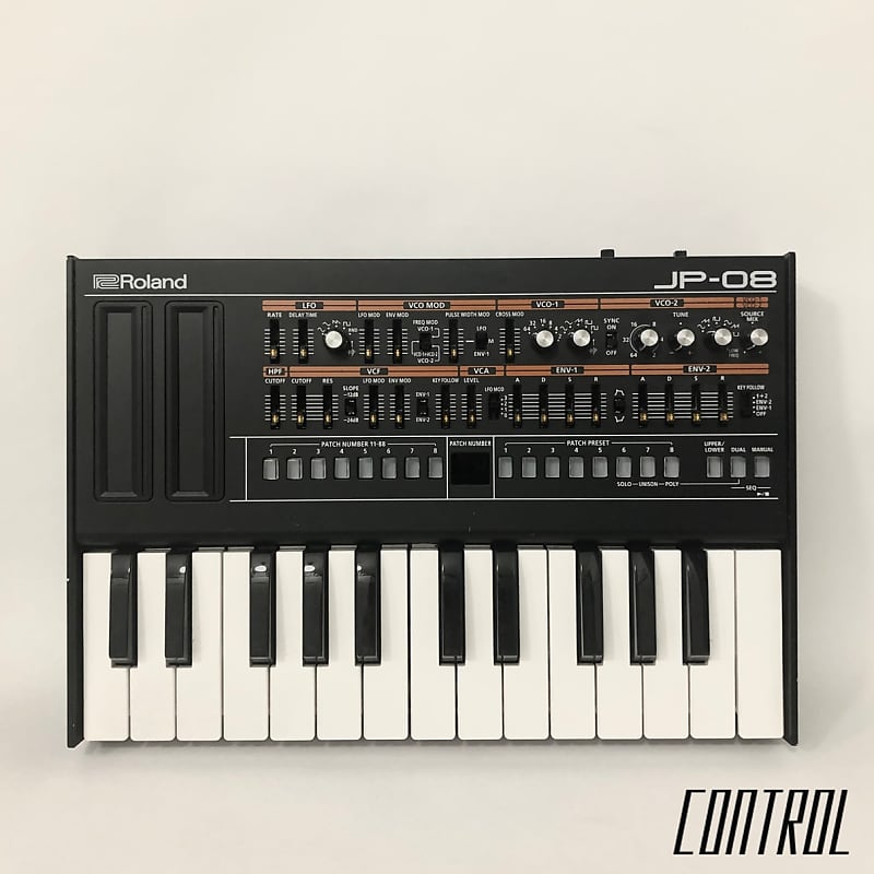 Roland JP-08 and K-25m Portable Keyboard Unit | Reverb