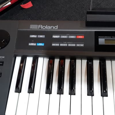 Roland Juno 2 Synthesizer with AC Adaptor (King of Prussia, PA) image 3