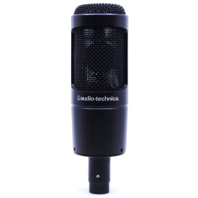 Audio-Technica AT2035 Large Diaphragm Cardioid Condenser Microphone Black