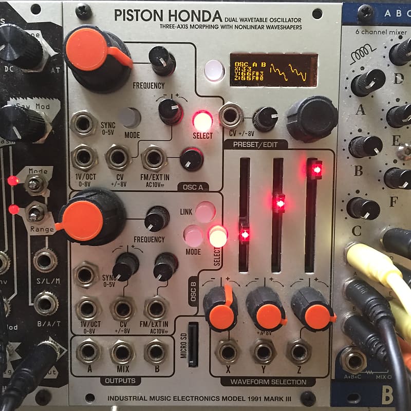 Industrial Music Electronics Piston Honda Mk III | Reverb