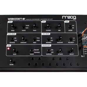 Moog Werkstatt 01 + CV Expander Synthesizer Kit image 1