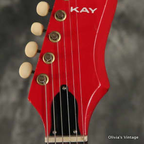 Kay Concert Hall series K563 1960's Red image 3