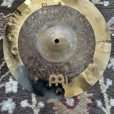Meinl 14" Byzance Extra Dry Dual Hi-Hat Cymbals (Pair) 2007 - Present - Unlathed Bow/Lathed Edge image 1