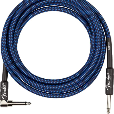 Fender Professional Series Straight / Angled TS Instrument Cable - 10'