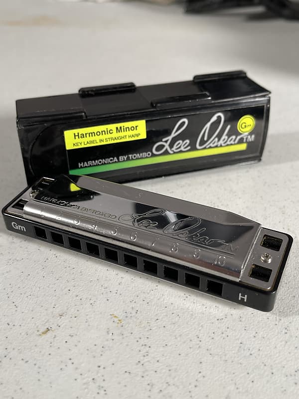 Lee Oskar Harmonic Minor Harmonica Key of Gm WOW WOW WOW Reverb