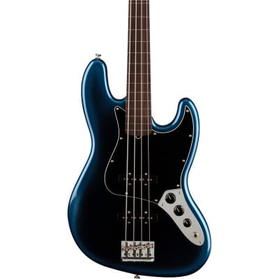 Fender American Professional II Jazz Bass, Fretless, Rosewood Fingerboard, Dark Night for sale