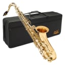 Jean Paul USA TS-400 Tenor Saxophone - Key of Bb w/Carrying Case, Swabs & Mouthpiece