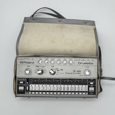 Roland TR-606 Drumatix 1980s - Silver