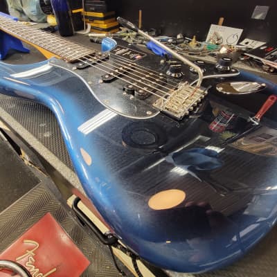 New, open box, Fender American Professional II Stratocaster HSS Dark Night, Case, Free Shipping! image 17
