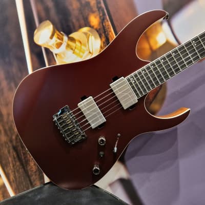 Ibanez RG5121-BCF Prestige E-Guitar 6 String - Burgundy Metallic Flat + Case M20RG image 1