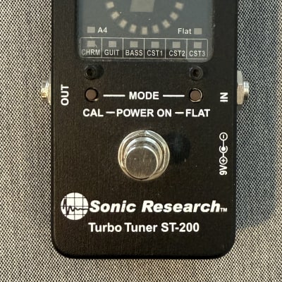 Reverb.com listing, price, conditions, and images for sonic-research-st-200-strobe-tuner