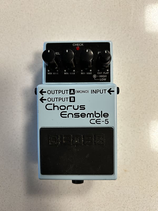 Boss CE-5(a) Chorus Ensemble (Dark Gray Label) 2001 - Present - Blue image 1