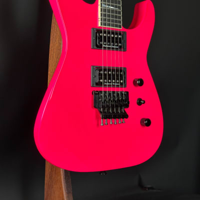 Used 2022 Jackson Custom Shop SL2H Neon Pink w/case TSU20634 image 4