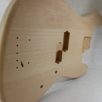 Unfinished Alder Jazz P bass guitar body - fits Fender necks J1073 image 6