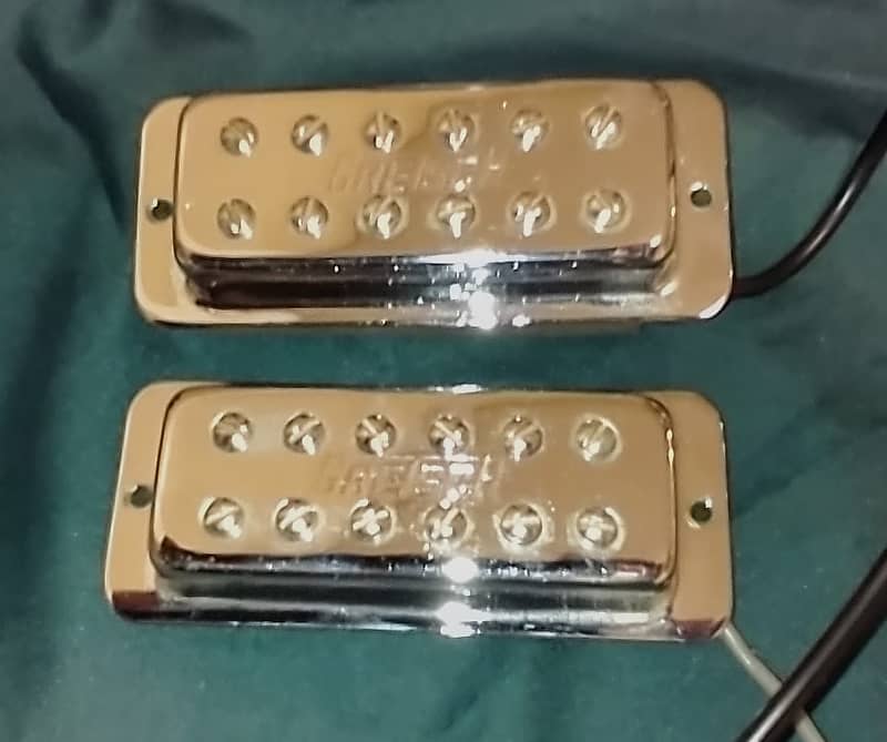 Gretsch Electromatic Chrome Mini Humbucking Pickup Set Modern | Reverb