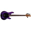 NEW STERLING BY MUSICMAN STINGRAY RAY34 - PURPLE SPARKLE