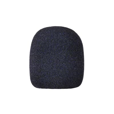 Microphone Windscreen - Black - Fits Shure SM58, Beta 58A & Similar - Instrument Or Vocal Mic Cover image 1