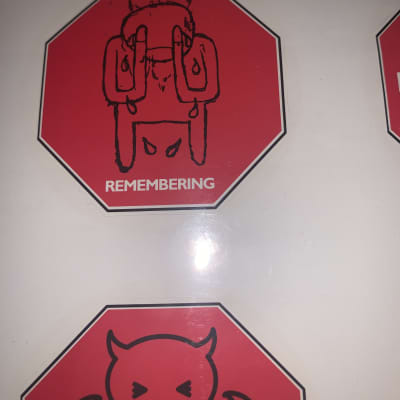 Radiohead  Amnesiac Promo Sticker Set Original  2001 image 3