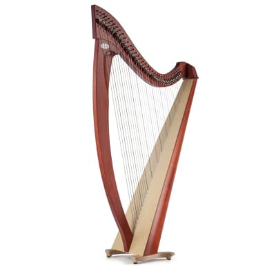 Salvi Titan Student Lever Harp Cherrywood for sale