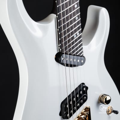 Ormsby SX GTR 6 string Multiscale 10th Anniversary 2019 Platinum Pearl Gloss image 5