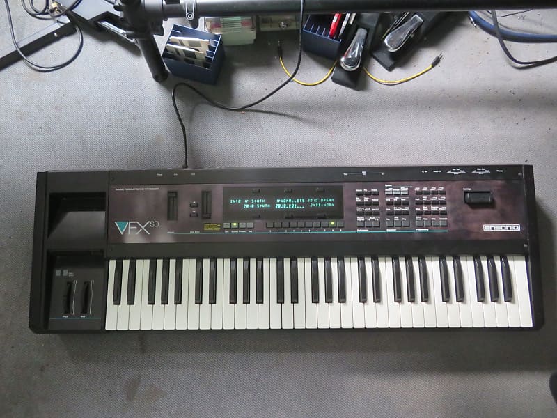 Ensoniq VFX SD Music Production Synthesizer 1989 Reverb Deutschland