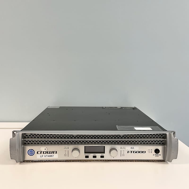 Crown I-Tech Series I-T6000 2-Channel Power Amplifier