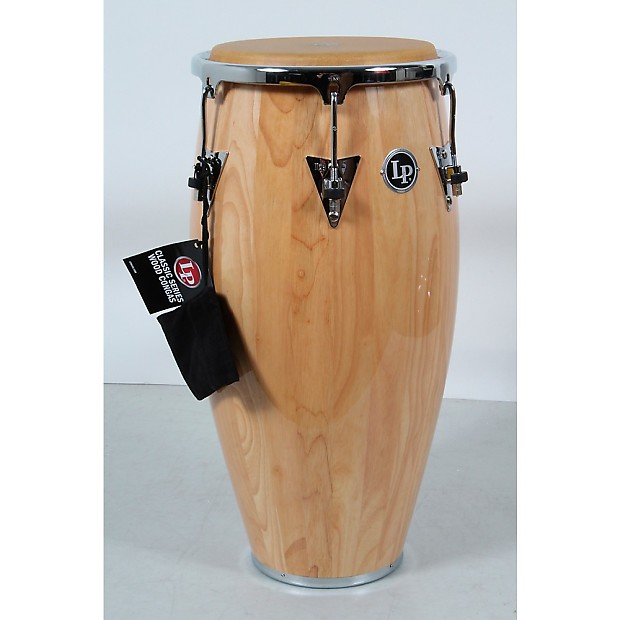 LP Classic II Series Conga with Chrome Hardware Regular 11.75 in. Natural