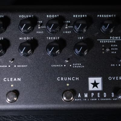 Blackstar AMPED 3 3-Channel 100-Watt Pedalboard Guitar Amp Head 