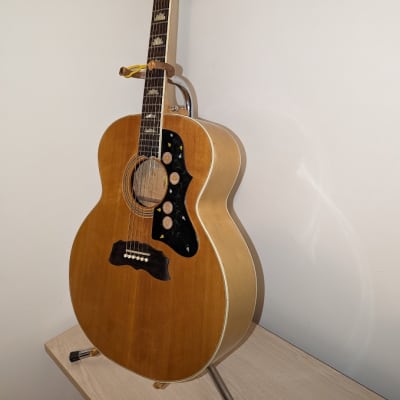 GLOBAL JUMBO Acoustic Guitar 1970s - Blonde for sale
