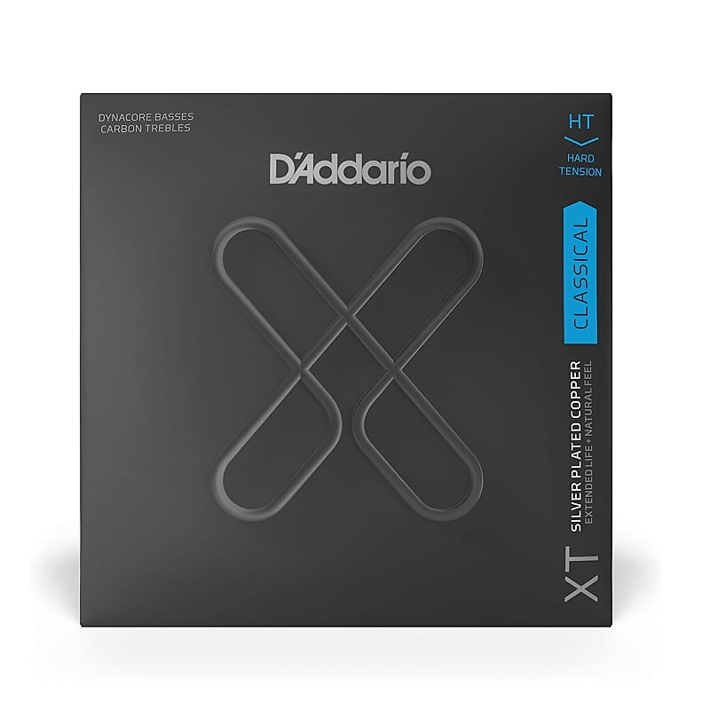 D'Addario XTC46FF XT Classical Guitar Strings Dynacore Reverb