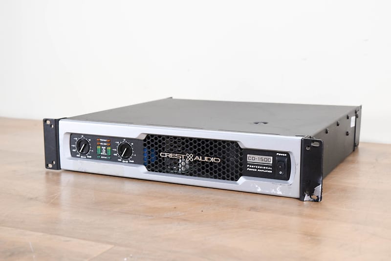 CREST AUDIO CD1500 パワーアンプ Crest Audio CD1500 Professional Power Amplifier